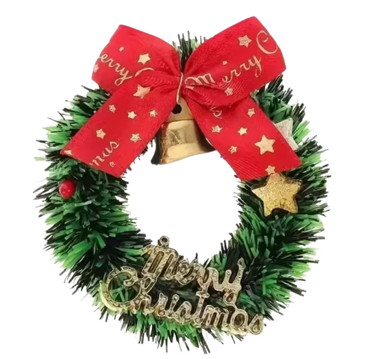 Mini Elf Christmas Wreath Prop | Festive Elf Accessories