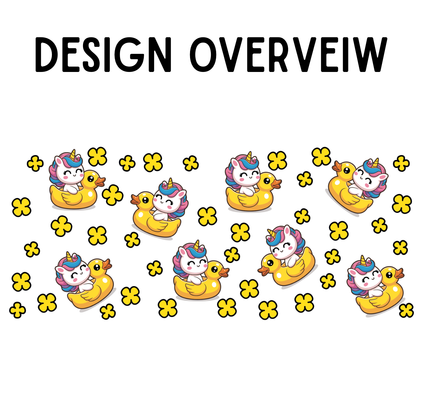 Rubber Ducky - 16oz Glass Can Tumbler with Lid & Straw | Pre-Made Printed Designs